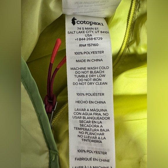 Cotopaxi Calido Hooded Jacket Women’s Small Reversible Puffer - Picture 14 of 16